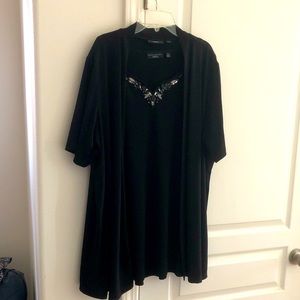 Susan Graver set - tank and jacket